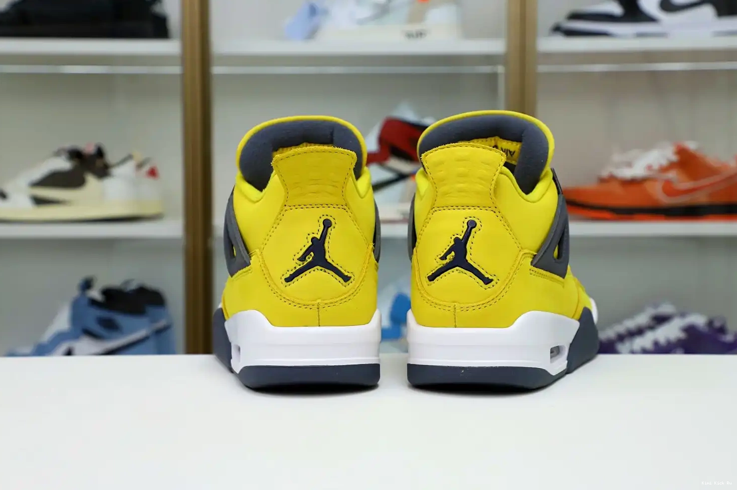 AIR JORDAN 4 Kimikick JORDAN AIR 2021 'LIGHTNING' RETRO 0818